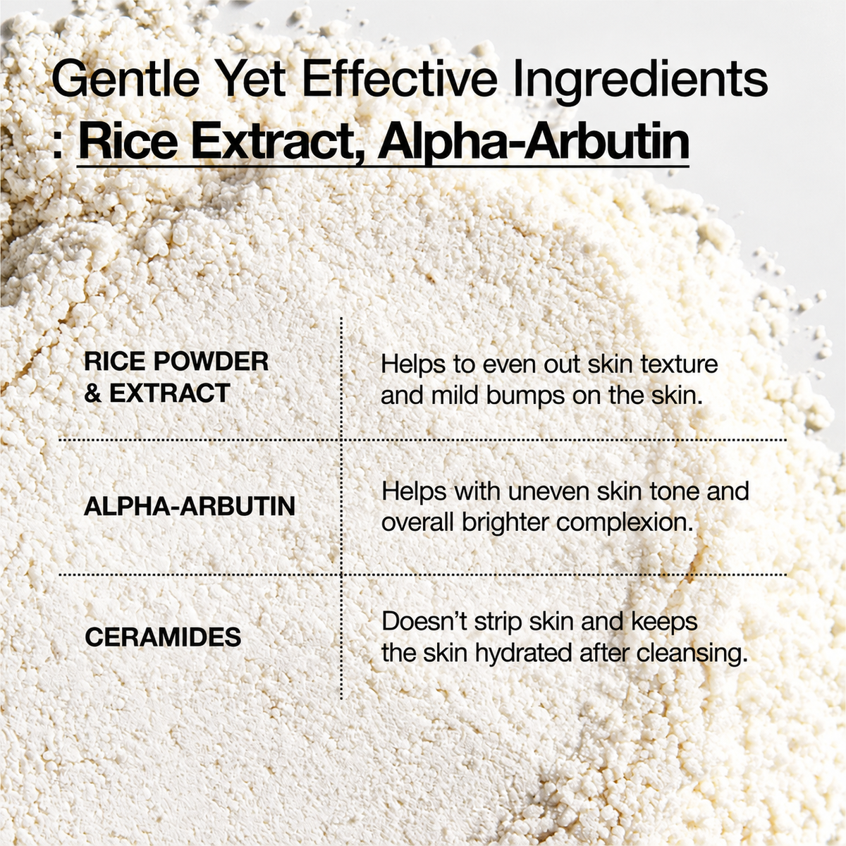 Rice Enzyme Powder Cleanser